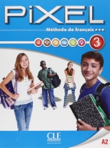 Pixel 3 — третья ступень курса французского языка для подростков средней школы. Соответствует уровню подготовки A2, Intermediaire по шкале CECRL.